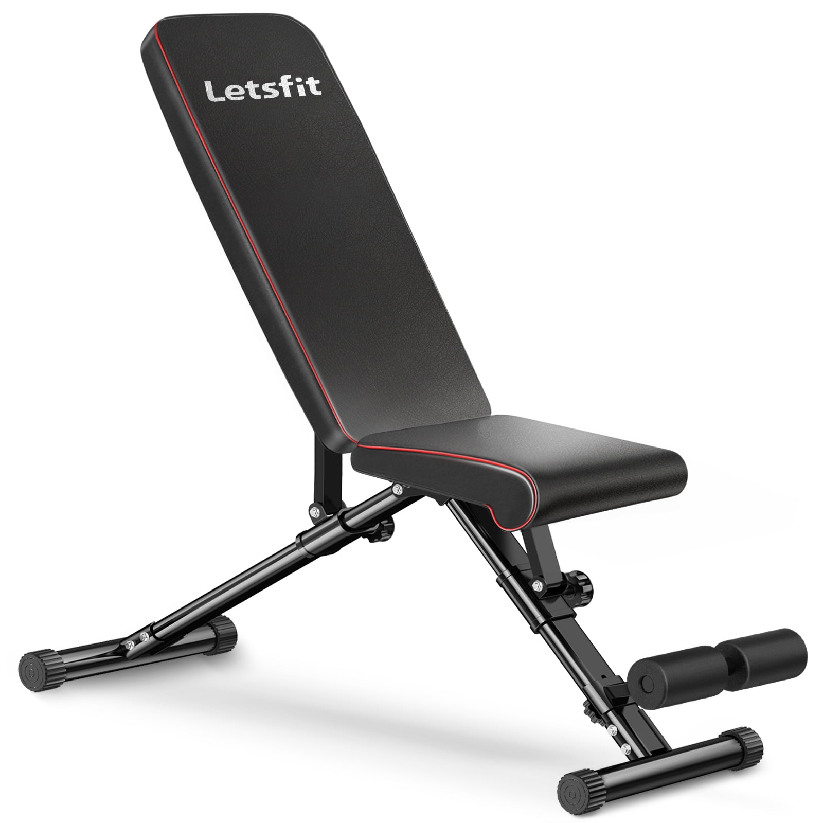 Letsfit Adjustable Strength Training Weight Bench For Full Body Workout 