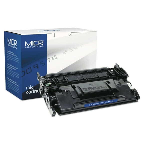 MICR Print Solutions Compatible 87AM MICR Toner, 9000 Page-Yield, Black