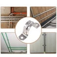thumbnail image 5 of 20pcs Pipe Strap Clamp 304 Stainless Steel Pipe Clips U Shaped Pipe Straps Saddle Clip Two Hole, 5 of 5