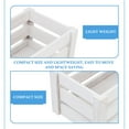 thumbnail image 4 of VERDANVERSE Unfinished Box for Storage Rustic Wood Container for Home Use 1Pack, 4 of 5