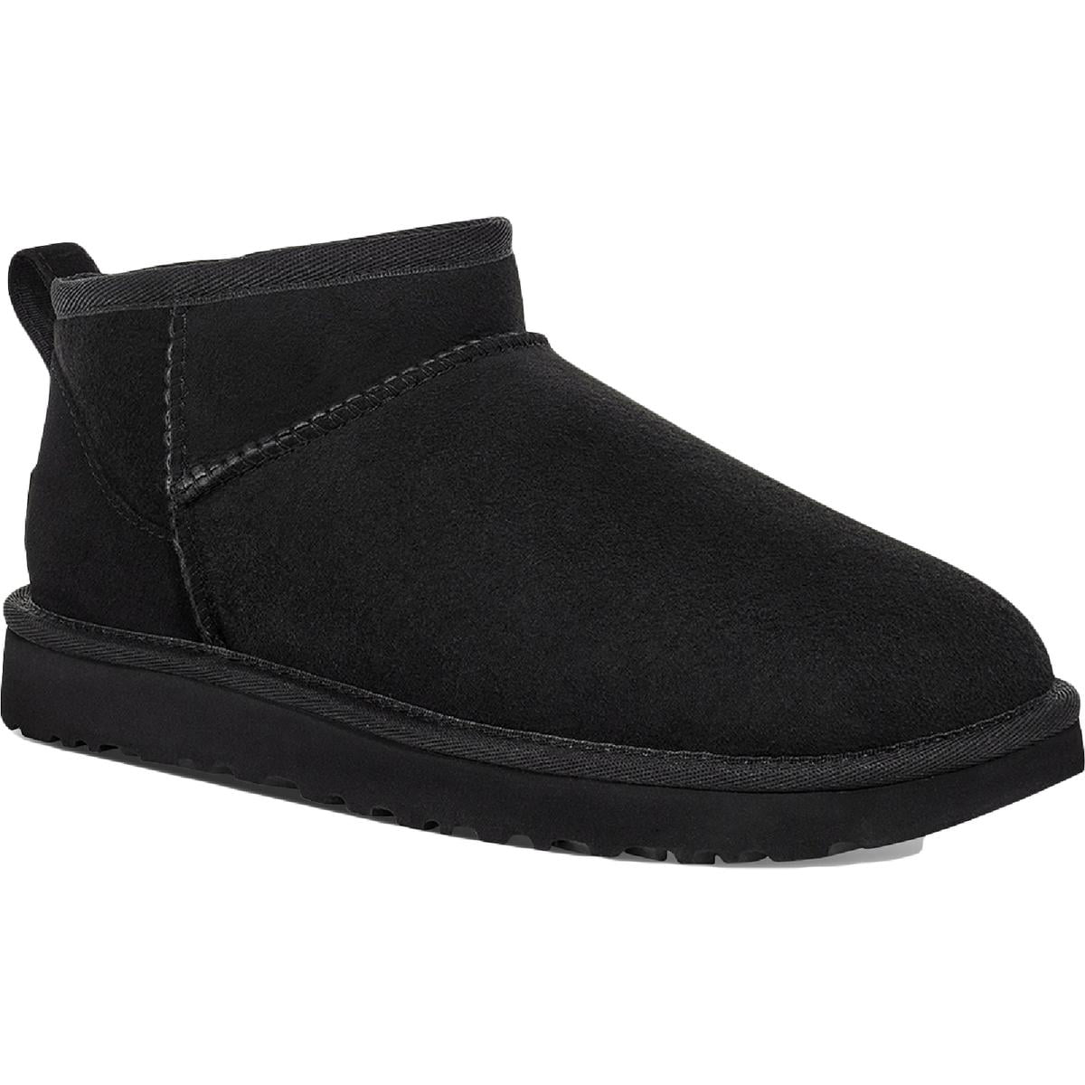 ショートブーツ・ブーティ UGG Black 'Ultra Mini' Boots in Suede Woman (1116109 BLACK) d08bd526-df3d-4e27-9bfd-