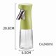 thumbnail image 1 of Botella pulverizadora de aceite de vidrio premium: atomizador recargable for cocinar y asar, 1 of 2