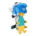 thumbnail image 1 of Soporte para teléfono de motocicleta con mini abrazadera para manillar de casco compatible con todos los teléfonos móviles. Azul, 1 of 6
