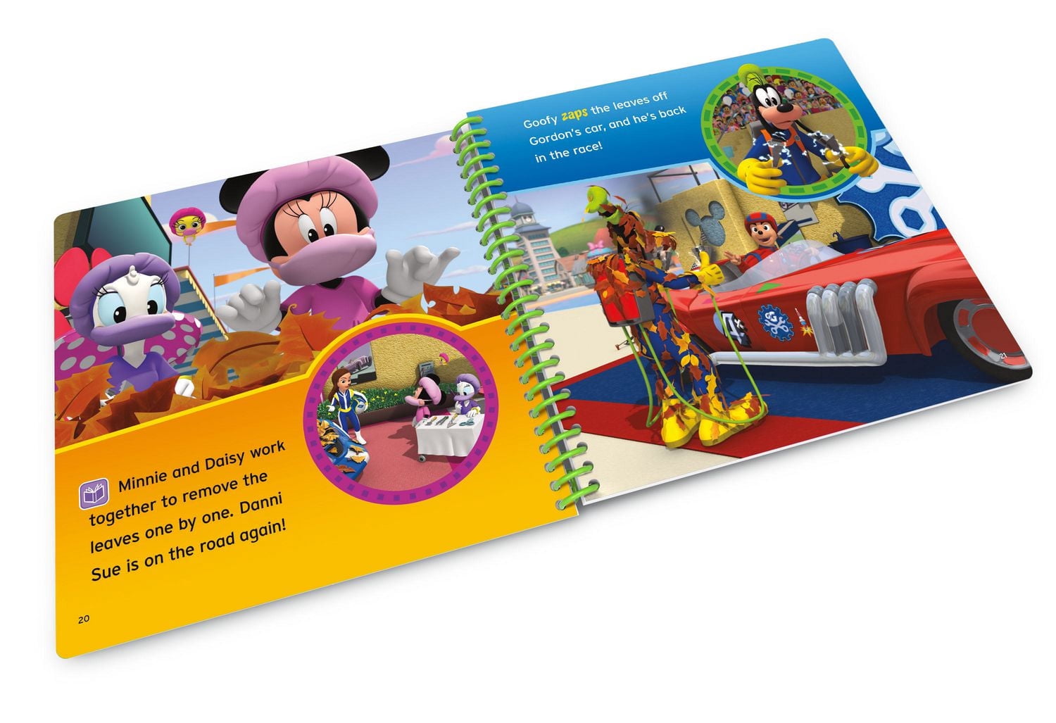 LeapFrog LeapStart 3D Mickey And The Roadster Racers Pit Crews to The Rescue - English Version