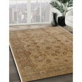 thumbnail image 2 of Ahgly Company Indoor Rectangle Mid-Century Modern Light Brown Oriental Area Rugs, 5' x 8', 2 of 6