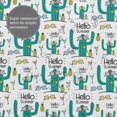 thumbnail image 3 of Disketp Hello Summer Stall Fabric Shower Curtain Liner Waterproof - 72" x 72", Lightweight Stall Size Shower Curtain Machine Washable - 60x72, 3 of 5