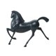 thumbnail image 1 of Adorno de caballo Escultura de caballo de metal Arte Éxito Significado Escritorio Caballo al galope Sin base, 1 of 9