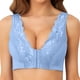 thumbnail image 1 of Gibobby Brasier Mujer sin Varilla Bralettes para mujer, sujetadores deportivos para paquete, sujetador Bando con cuello en V para mujeres y niñas(Azul,Mediano), 1 of 4