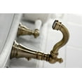 thumbnail image 4 of Fauceture FSC19733APL American Patriot Widespread Bathroom Faucet with Brass Pop-Up, Antique Brass, 4 of 5