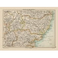 thumbnail image 2 of Bartholomew 24x19 Gold Ornate Wood Framed with Double Matting Museum Art Print Titled - Southern England - Bartholomew 1892, 2 of 4