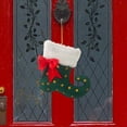 thumbnail image 4 of Xihbxyly Colgante de Bota Navideña, Decoración de Pared Tejida, Adorno Brillante, Material Duradero, Decoración Invernal para El Hogar, Uso Festivo Versátil, Fácil de Colgar, Incluye 1 Colgante, 4 of 4
