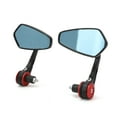 thumbnail image 6 of 7/8in Blue Glass Motorcycle Rearview Mirrors for Street Bikes Rarida, 6 of 8