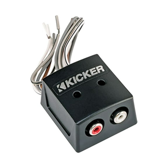 Kicker KISLOC 2-Channel Speaker Wire-to-RCA Stereo Line Output Converter