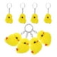 thumbnail image 1 of UPGRATOR 8Ud Llavero De Pollito Kawaii Amarillo Con Para Llaves Y, 1 of 6