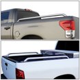 thumbnail image 5 of DNA Motoring RAIL-007-SS Pair of Stainless Steel Chrome Truck Side Bar Rail for 2014 to 2017 Silverado / Sierra 8ft Long Bed Cab 15 16, 5 of 5