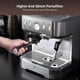 thumbnail image 2 of 20 Bar Semi-automatic Espresso Machine con Grinder y Automatic Milk Frother Made de Stainless Steel, 2 of 7