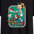 thumbnail image 3 of Pinocchio - No Strings Attached - Women's Oversized T-Shirt, 3 of 5
