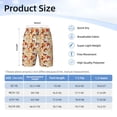 thumbnail image 4 of Cauagu Guinea Pigs And Mushrooms Print Swim Trunks for Men,Youth Boys Swim Shorts Compression Liner Beach Shorts Boys' Swimming Shorts 7-20 Years Bathing Suit-Small, 4 of 7