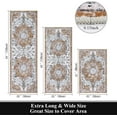 thumbnail image 2 of Boho Kitchen Rugs Sets 3 Piece with Runner Floral Kitchen Floor Mat Carpet Farmhouse Kitchen Rugs and Mats Non Skid Washable Runner Rug for Kitchen Floor Office Sink Laundry, Beige, 2 of 6