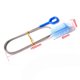 thumbnail image 2 of Cámara de serpiente inalámbrica 1200p Wifi Cámara de inspección Endoscopio de alta definición con boroscopio de cable rígido de 8 luces LED (5 metros, 16.4 pies) WD.WDQZL Hogar, 2 of 2