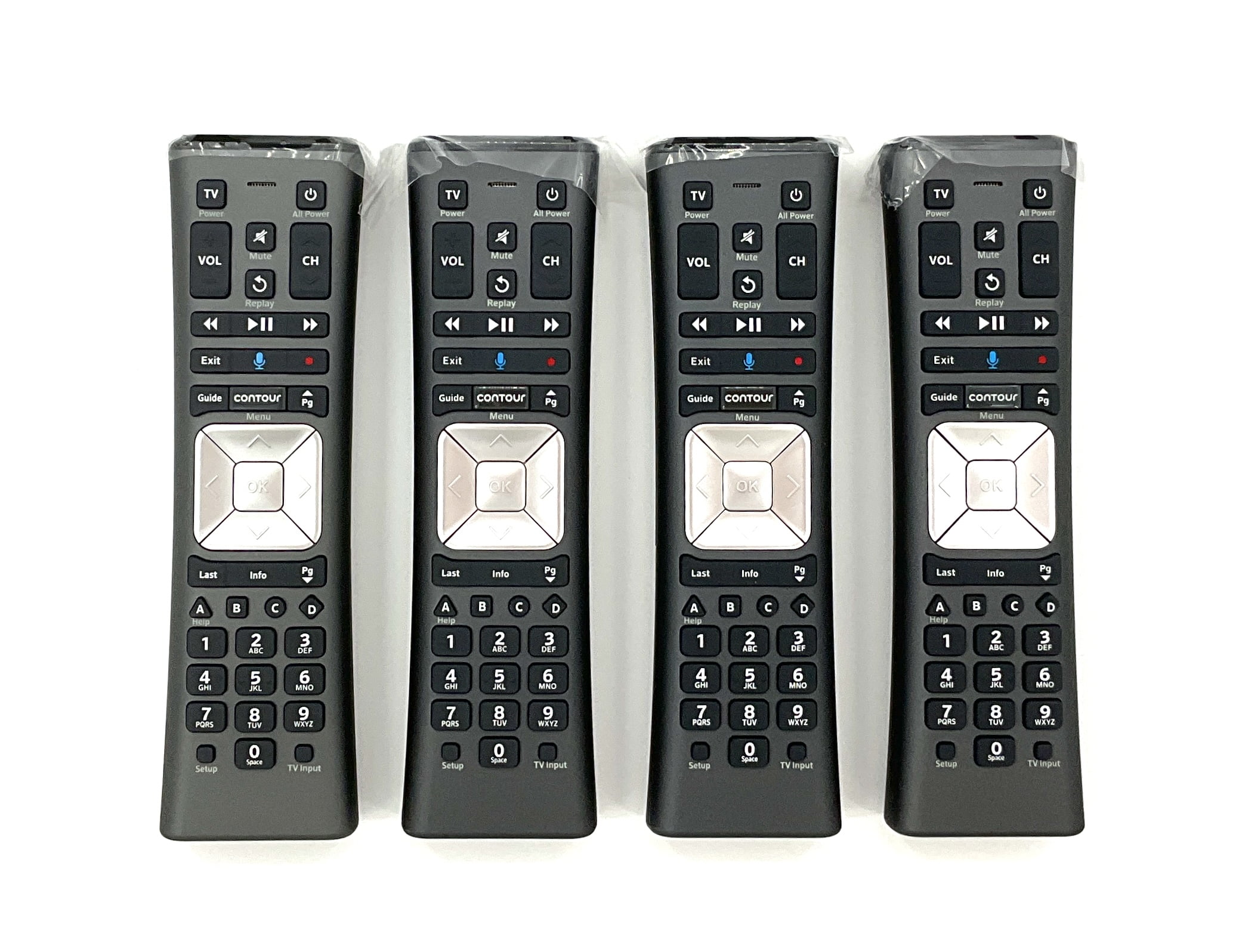 (4 Pack) Replacement Cox Contour Voice Remote Control XR11 For TVs