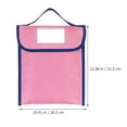thumbnail image 2 of Miangastore Large Book Pouch Nylon Book Tote Bag Large Textbook Carrier Test Paper Bag, 2 of 8