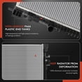 thumbnail image 6 of A-Premium Engine Coolant Radiator Assembly Compatible with Chevrolet Traverse 2018-2019 2.0L, 6 of 8