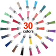 thumbnail image 3 of 120 PCs Acrylique Porte-Clés Blanc Pompon Ensemble Comprend Rectangulaire Transparent Acrylique Porte-Clés, 3 of 7