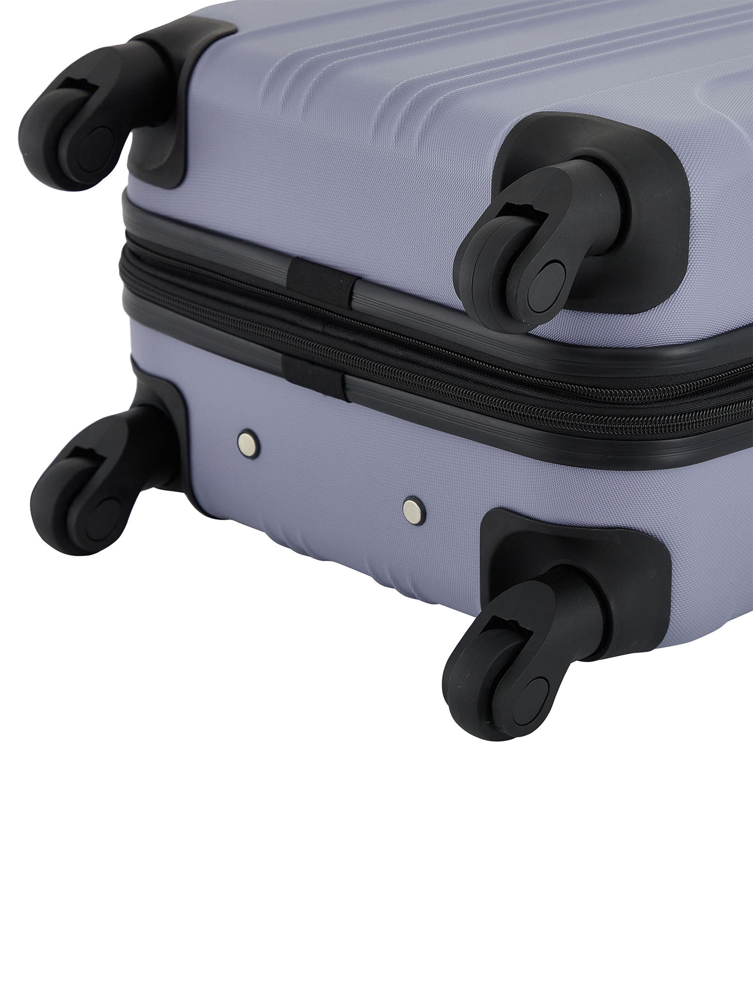 Travelers Club 20" Expandable Rolling Hard Side Carry-on, Blue Granite