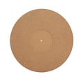 thumbnail image 1 of Tapis de disque vinyle 12 pouces en liège souple, antidérapant et antistatique, diamètre 295 mm, 1 of 4