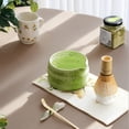 thumbnail image 4 of Eurhowing 7-Piece Matcha Whisk Set, Japanese Matcha Tea Set with Bamboo Whisk, Ceramic Bowl, Scoop & Sifter, Complete Ceremony Kit, Gift, Green, 4 of 7