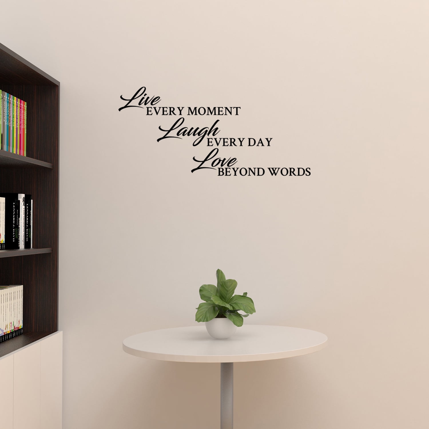 Live Laugh Love Wall Decal Live Every Moment Laugh Every Day Love