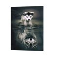 thumbnail image 1 of Kit de bordado de cristal con flores y animales, 1 of 9