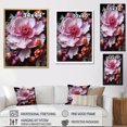 thumbnail image 4 of Designart "Serenity of Pink Roses" Floral Floater Framed Canvas Print, 4 of 7
