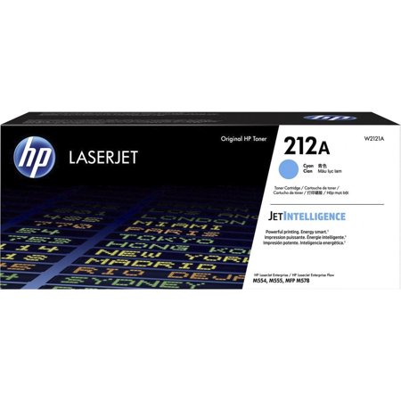 UPC: 0194441428865 | HP  HEWW2121A  212A Cyan Original LaserJet Toner Cartridge  1 Each