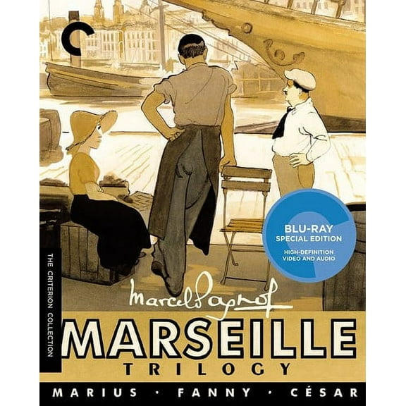 The Marseille Trilogy (Marius, Fanny, Cesar) (Criterion Collection) (Blu-ray), Criterion Collection, Drama