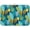 Cool Leaves Pattern, variant on Summer Floral Lemon Kitchen Drying Mats for Dishes Kitchen Draining Mat Absorbent Dish Drying Pad for Kitchen Counter 18 x 24 Inch