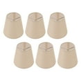 thumbnail image 3 of 6PCS Linen Fabric Lamp Shade Cover Cylindrical Lampshade with Iron Support for Household Light, 3 of 9