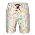 thumbnail image 3 of Goofa Fall Rabbit Printed Mens Swim Trunks Summer Quick Dry Short Beach Swimwear Bathing Suits-XX-Large, 3 of 9