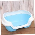 thumbnail image 4 of GAXIRE Cat Toilet Azul Durable Para Entrenar A Con Semiencerrado Práctico, 4 of 7