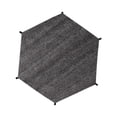 thumbnail image 3 of QualitChoice Couverture Pare-Soleil pour Trampoline Seulement Été Résistant aux Déchirures 6 Pieds Couverture Dessus de Trampoline Extérieur Noir 6 Pouces, 3 of 6