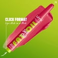 thumbnail image 4 of NYX PROFESSIONAL MAKEUP, Baume brillance Fat Oil Slick Click, Baume format bâton, Infusé d'huiles nourissantes, Fini haute brillance - Double Tap (Raspberry Pink), 4 of 9