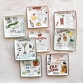 thumbnail image 5 of Creative Co-Op Stoneware Plate Set with Cocktail Recipes Design Styles, Multicolor, Set of 8, 5 of 5