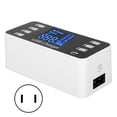 thumbnail image 2 of Cargador Multipuerto, Diseño Compacto, Amplio Voltaje De Entrada, Concentrador De Carga USB De 8 Puertos, Alta Compatibilidad Para Teléfonos Inteligentes Para El Hogar, 2 of 7