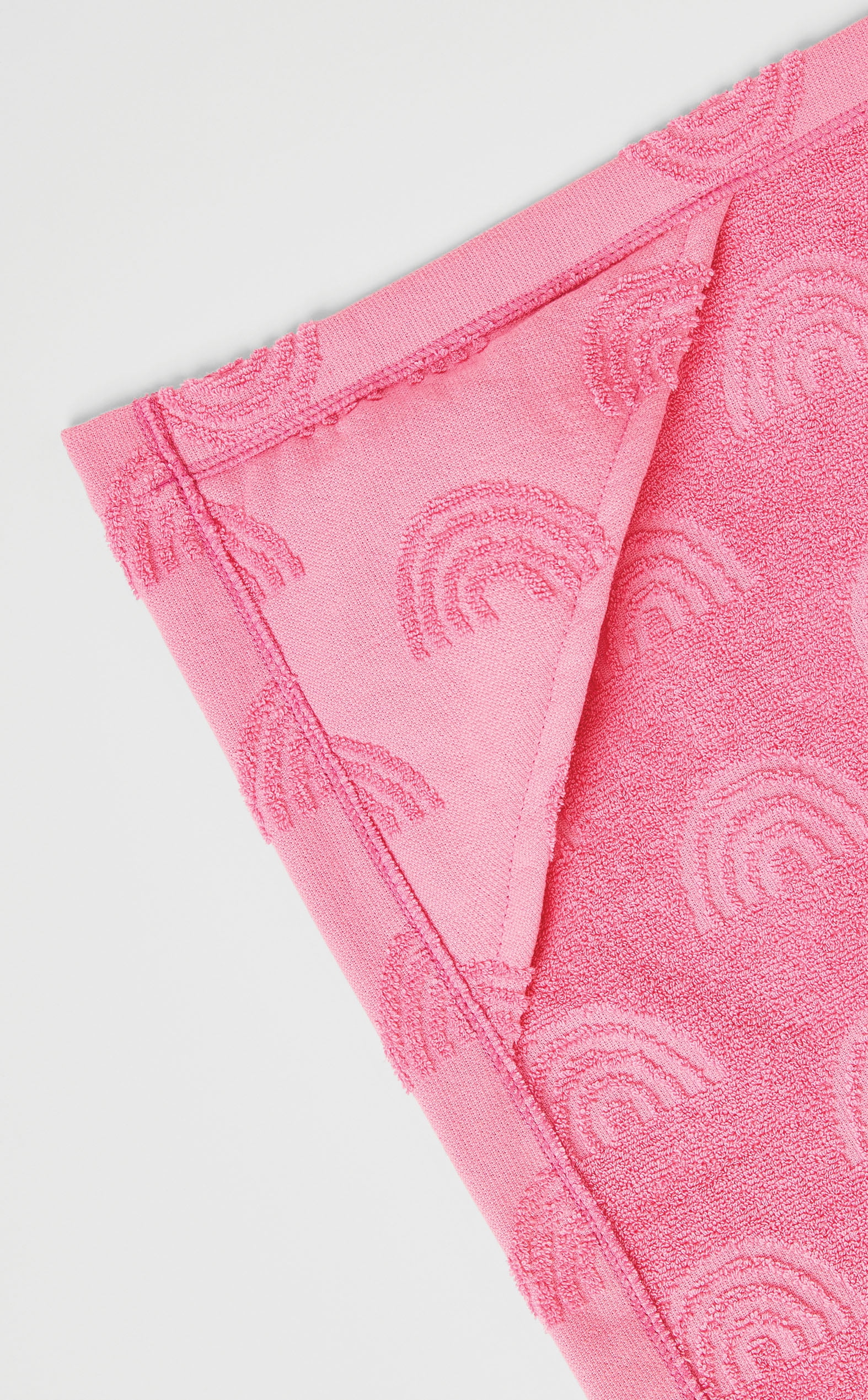 Your Zone Rainbow Cotton Hooded Towel with Hand Pockets, Ages 2-4, Great for Kids after Bath, Beach and Pool