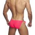 thumbnail image 4 of ZQUUVOU Men's Swim Briefs Low Rise Bikini Side Tie Thongs Beach Trunks Quick Dry Summer Swimwear Soft Underwear Hot Pink, 4 of 6