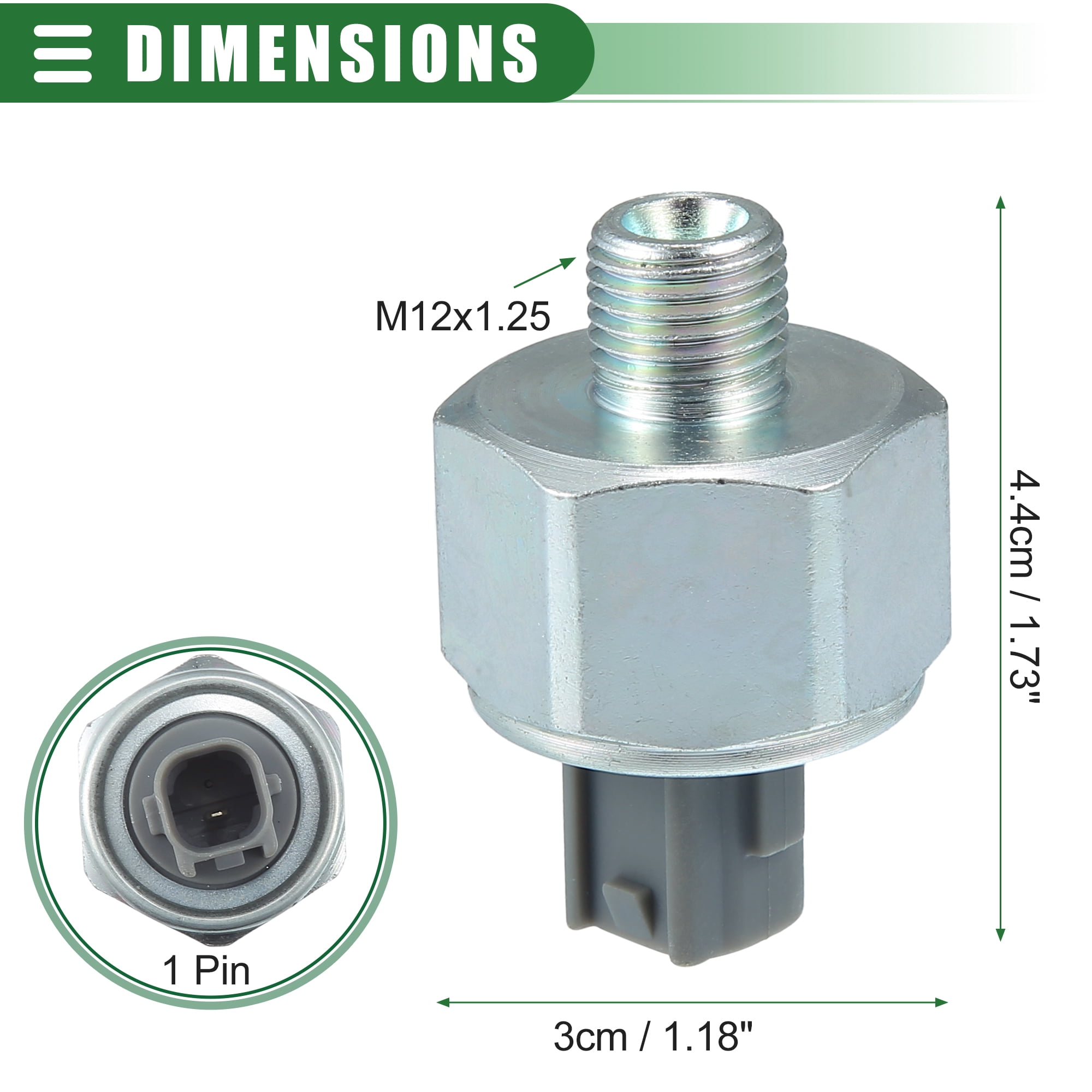 back number distance knock tender インディーズ OEM 300ZX (Z32) Detonation / Knock Sensor