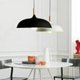 thumbnail image 6 of Farmhouse Metal Pendant Light for Kitchen Island, Simple Colorful Rustic Pendant Lamp for Dining Room, Retro Industrial Style Pendant Lighting, Modern Minimalist Pendant Light Fixure, 6 of 6