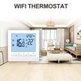thumbnail image 2 of TFixol Smart Thermostat WIFI Smart Heating Radiator Thermostat APP Control Digital Programmable Thermostat Indoor Constant Temperature Controller Anti Freezing Backlit LCD Display, 2 of 6