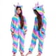 thumbnail image 4 of Pijamas de franela para niños y niñas, monos de animales, mono de unicornio de dibujos animados, ropa de dormir, 4 of 4